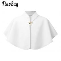 Baby Blumen mädchen Hochzeits umhang für Mädchen Kleinkind offene Front Bolero Achsel zucken weiche Baumwoll schals Wraps mit Bolero exquisite Brosche