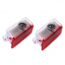2X Luci di Benvenuto LED per Portiere Auto Mercedes Benz W212 W205 W176 W177 W246 W213 W166 X253 E300, Accessori Proiettore Ombra Fantasma