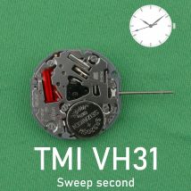 TMI VH31 movement New Japan VH31 Movement Original SII/TMI VH31 Watch Movement 3 hands Sweep second