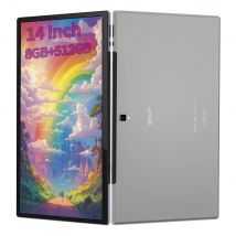 BDF Tavoletta da 14 pollici Android12, 8 GB di RAM 512 GB di ROM, Scheda SIM del telefono 3G 4G Lte, Espandi da 1 TB, 1920x1200, Schermo 2K Batteria da 10000 MAH, WiFi