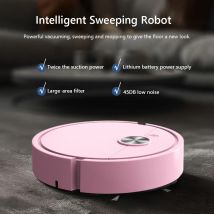 Robot odkurzający 3 w 1, akumulatorowy odkurzacz, mop robota, kompaktowa maszyna do czyszczenia sierści zwierząt i uporczywych brudów.