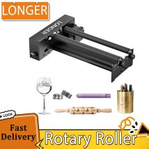 Rullo rotante dell'asse Y dell'incisore Laser più lungo, rotazione di 360 °, diametri regolabili di 6-300mm