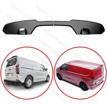 Hohe Qualität ABS Für Ford Transit Custom MK2 2023 + Spoiler Auto Hinten Dach Flügel Spoiler Glänzend Schwarz Carbon Look körper Kit