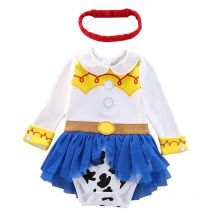 Umorden Cowgirl Jessie Costume for Baby Girls Romper Tutu Dress With Headband 3-18M Birthday Party Fancy Dress