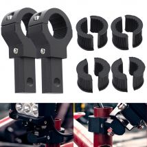 Universal Motorrad UTV ATV Off-Road Arbeit Peitsche Flagge Licht Aluminium Halterungen 0,7 "/1"/1,25 "Zoll 360 Grad Drehen Halterung Kits