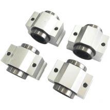 4PCS Bearing  SC8VUU SC10VUU SC10V SC12VUU SC13VUU SCV16 SC20VUU Linear Bearing Pillow Block DIY for 10mm Linear Slide Bearing