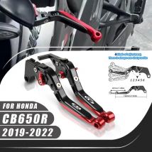 Per Honda CB650R 2019-2022 CB 650R Leva Frizione Leva Freno Set Maniglia Pieghevole Regolabile Leve Accessori Moto Parti