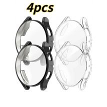 1-4pcs Custodia in TPU per Samsung Galaxy Watch 7 4 5 6 40mm 44mm Copertura protettiva Copertura protettiva per schermo paraurti in silicone Accessorio