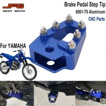 Cnc hinteres bremspedal stufen spitze für yamaha it175 400 tt500 ttr125 125e/l le ttr225 230 ttr250 xt225 es tt ttr xt 250 350 550 600