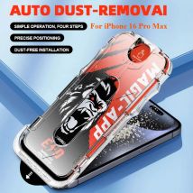 Bezpyłowa instalacja HD / Prywatność Szkło hartowane do iPhone'a 16 PRO MAX 15 14 13 Pro Max 14 Plus Ochrona ekranu