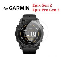 2 SZTUKI Ochraniacz ekranu inteligentnego zegarka do Garmin Epix Gen 2 / Epix Pro Gen 2 47 mm 51 mm Szkło hartowane Folia ochronna zapobiegająca zarysowaniom