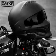 Skorpion Motorrad Helme abs Retro-Kombination Voll gesichts helm eingebaute Linse vier Jahreszeiten erwachsene Männer Frauen Punkt genehmigt Moped