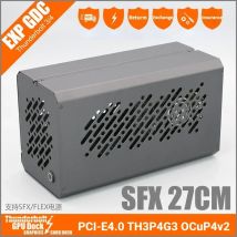 OCuLink Thunderbolt3/4 USB4 Gehäuse Externe Grafikkarte GPU Dock PCIE 4.0 TH3P4G3 OCuP4v2 Metallrahmengehäuse SFX27 ATX37CM Gehäuse