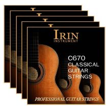 Irin c660/c670 klassische klassische gitarren saiten ersatzteile transparenter nylon saiten kern silber gitarren zubehör