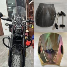 Für CFMOTO 250CL 450CL-C 650MT MT650 450CLC Verstellbare Halterung 7/8 "22mm Lenker Windschutz Bildschirm Windschutzscheibe Windabweiser