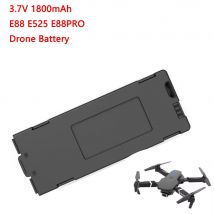 3,7 V 1800 mAh RC-Drohnenbatterie für E88 E99 P1 K3 P10 A13 S98 E525 RC Quadcopter-Batterie mit Schutzschaltung wiederaufladbar