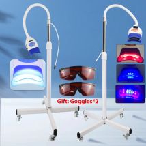 Dental 1 Farbe/3 Farbe Licht Zahn aufhellung maschine Beschleuniger Gerät 10 Stück LED Zahn bleich lampe Zahnmedizin Wagen Ausrüstung