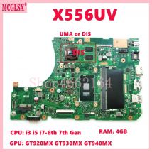 X556UV Scheda Madre Per ASUS X556U X556UA X556UAK X556UAM X556UV X556UQ X556UQK K556U K556UQ K556UQK X556UR X556URK Scheda Madre