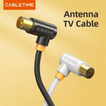 Cavo TV CABLETIME Antenna satellitare linea TV digitale a 90 gradi STB di alta qualità per linea Video televisione HD C317