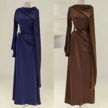 Maßgeschneiderter, moderner Stil, elegantes Chiffon, Strass, Falten, gerader U-Ausschnitt, lange Kleider, maßgeschneiderte Anlasskleider, klassischer Retro-Stil