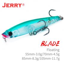 Jerry Blade Angelgerät Hot Pencil Angelköder Oberfläche schwimmender Stickbait Ocean Beach harter Köder UV-Farbe künstlicher Köder