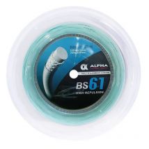 Alpha-Badminton-Saite, 200 m, dünn, 0,61 mm, höhere Abstulsion, 30 Pfund, Elastizität,