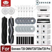 Per Ecovacs Deebot T20 OMNI T20e T20 Pro robot aspirapolvere Accessori Spazzola laterale principale Mop Filtro Sacchetto per la polvere Parti di ricambio