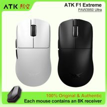 ATK BlazingSky F1 Mouse da gioco Wireless estremo PAW3950 Mouse FPS Ultra Dual-Mode 8000Hz 35g leggero E-sport