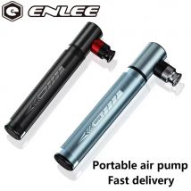 ENLEE NEUE Fahrradpumpe Mini Aluminiumlegierung Radfahren Handluftpumpe Ball Reifen Inflator Presta Ventil MTB Rennrad Tragbare Pumpe
