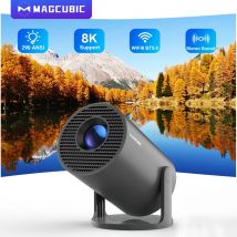 Magcubic Projector Android14 8K 1280*720P HY300 Pro Dual Wifi 290ANSI 180 Flexible BT5.0 Cinema Outdoor Portable Projetor