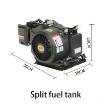 4KW 5KW 6KW Elektrofahrzeug-Reichweitenverlängerer Geräuscharmer Generator für Vierradfahrzeuge Tragbarer Generator DC 48V 60V 72V
