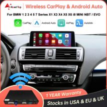 Wireless CarPlay Android Auto per BMW 1 2 3 4 5 6 7 serie X1 X3 X4 X5 X6 F15 F16 F25 F26 F48 F01 F10 F11 F20 F22 F30 F32