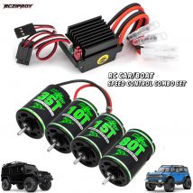 RC 540 Bürstenmotor 20T-45T ESC 320A Geschwindigkeit ​ ​ Steuerkombinationsset Climb Drift Racing Wasserdicht für 1/10 RC Crawler Auto/Boot
