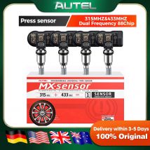4PC Autel MX Sensor 315 433MHZ 2 in1 TPMS strumento di riparazione pneumatici accessorio Auto Monitor pressione pneumatici Pad Programmer per TS501 TS508WF