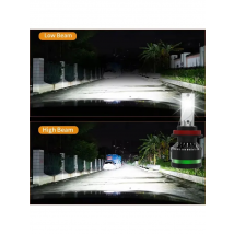 Erruso 2pcs 300W 300000LM H7 H4 Led Headlight H1 H11 9005 HB3 9006 HB4 9012  BulbLed Car Headlight Mini Auto Led Lamp