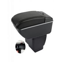 Car Mazda 2 Demio Armrest box central console storage case driver elbow support rest arm