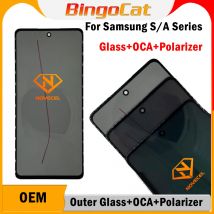 Novecel 5pc LCD Bildschirm Mit OCA Polarisator Für Samsung Galaxy S20fe S22 Plus A52 A33 A23 A22 A71 5G A11 A70 A40 A51 Touch Panel