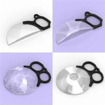 KnightX Caleidoscopio Prisma Effetti Speciali Filtro per Lenti per Fotocamera tutti gli Smartphone Telefono Mobile lente canon UV ND CPL lentes de