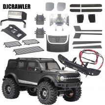 DJ 1/18 KIT Zubehör Fensternetz Anti-Kratz-Streifen Chassis Rüstung Haube für TRX-4M Bronco Modifiziertes Auto TRX4M Upgrade-Teile
