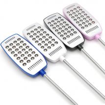 Lampada da lettura ultra luminosa 28/6 LED Lampada da libro USB a LED Lampade da tavolo flessibili Lampada da notte per computer PC