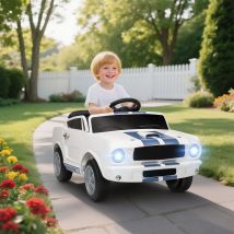 AIYAPLAY auto elettrica per bambini 12v auto per bambini con telecomando da 2,4 GHz 2 motori