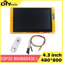 4,3 Zoll ESP32-S3 Display ILI9485 IPS TFT LCD Modul ESP32-8048S043C-I Kapazitives Touchscreen-Entwicklungsboard für Arduino