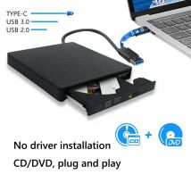Tipo C/USB 3.0 DVD Drive lettore DVD esterno CD-ROM lettore masterizzatore unità ottiche custodia per PC Laptop Desktop