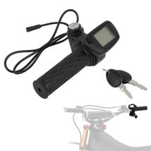 48v Throttle With Speedometer Handlebar Grip Handlebar For Tutti Soleil 01 For Tuttio Soleil01 Durable