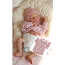 18-20 pollici coccoloso corpo intero morbido vinile Pascale Bebe Reborn Girl con capelli dipinti fatti a mano realistici Reborn Baby Girl