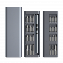 Set di precisione per cacciaviti elettrici Kit di utensili elettrici 62 in 1 Mini punte magnetiche wireless ricaricabili per cellulari Xiaomi