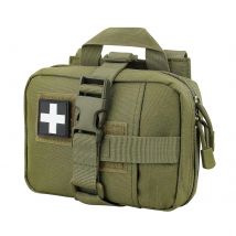 Taktische EMT-Tasche, Upgrade Tear-Away-Erste-Hilfe-Set, taktische kleine Gürtel-Erste-Hilfe-Tasche, medizinische Molle-Taschen für Reisen, Outdoor