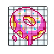 DIY LED Pixel Display Light RGB Digital Panel Lamp Art Display For Gaming Anime Room Decoration Frame APP Control Night Lights