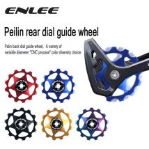 ENLEE rower prowadnica ze stopu aluminium koło pasowe tylna przerzutka 11T 13T prowadnica MTB łożysko ceramiczne koło kopiujące dla 4/5/6MM
