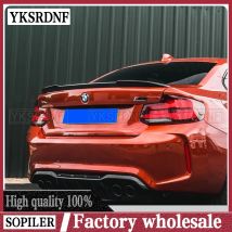Für bmw f22 spoiler leistung carbon faser spoiler lippen 2er f22 coupé & f87 m2 220i m235i 228i 2014-up cs style